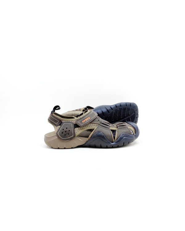 Crocs Men's Swiftwater Leather - Image 2